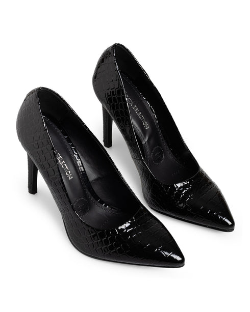Zapatilla Negra Básica Croc 79009